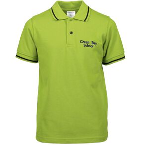 Schooltex Green Bay Polo With Embroidery