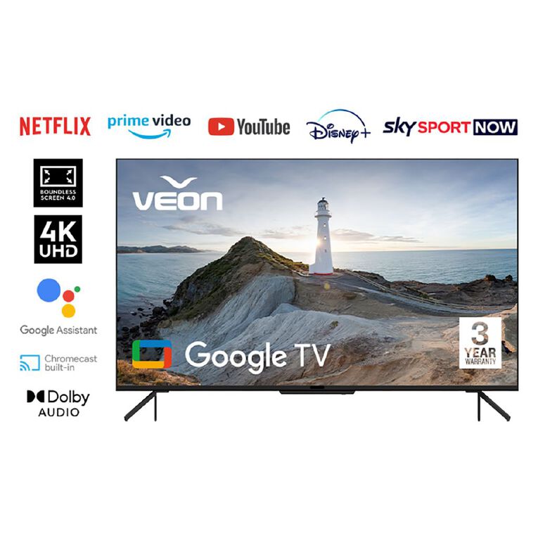 Veon 65 inch 4K Ultra HD Google Smart TV The Warehouse