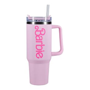Paladone Barbie 900ml Travel Cup with Straw