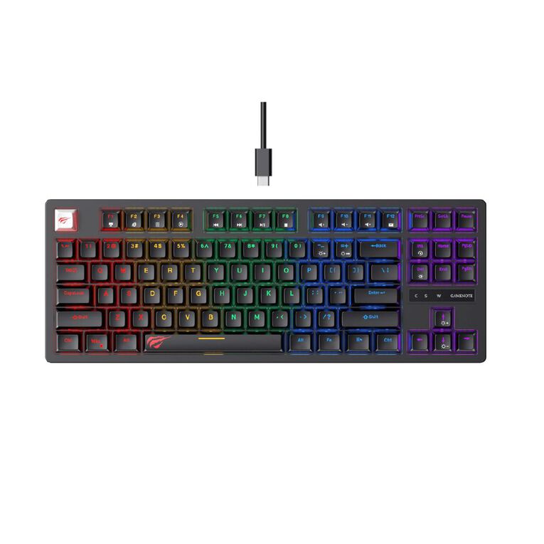 Gamenote Backlit Mechanical Gaming Keyboard, , hi-res