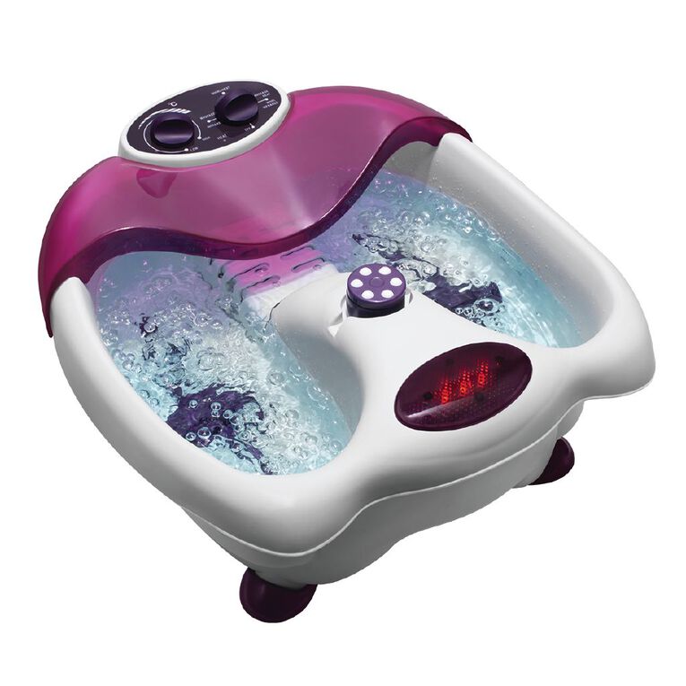 Living & Co Luxury Foot Spa Purple/White Purple/White The Warehouse