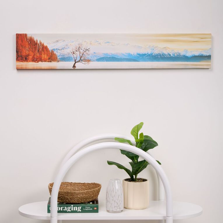 Living & Co Wanaka Tree Printed Canvas 16x90cm, , hi-res