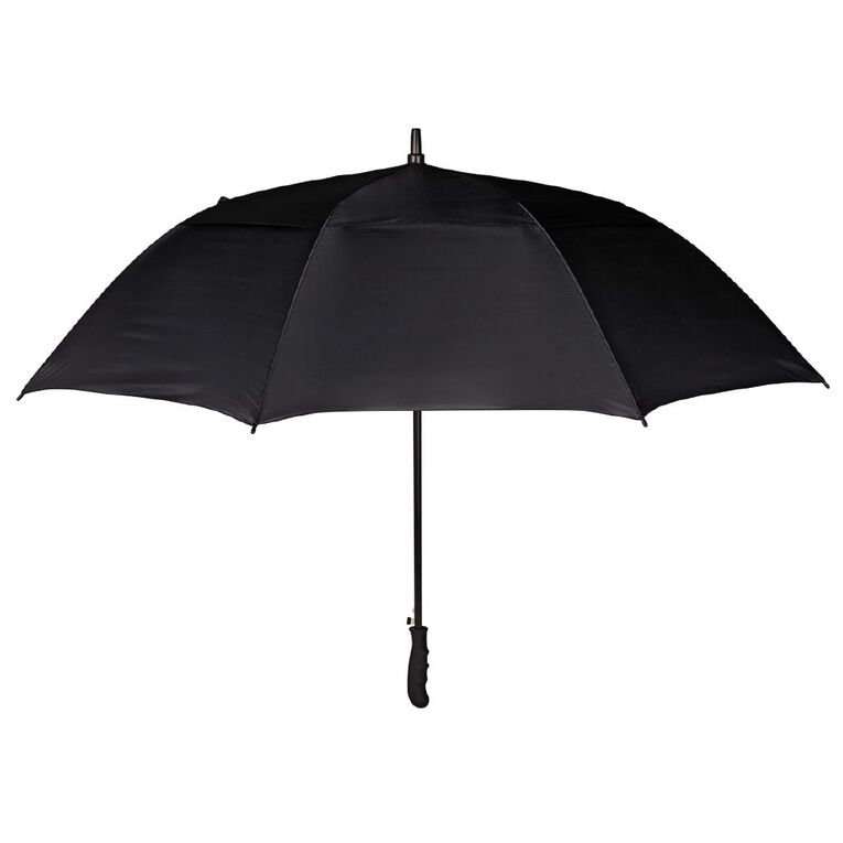 H&H Vented Umbrella, Black, hi-res