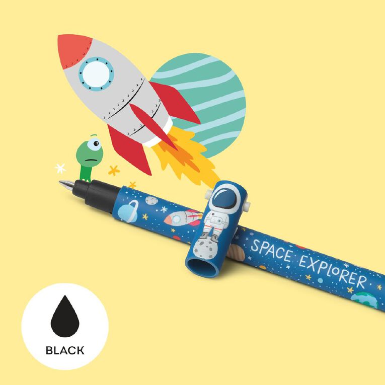 Legami Erasable Pen Space Black Ink, , hi-res