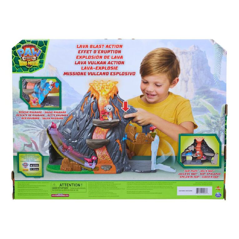 Paw Patrol The Dino Movie Super Lava Blast Playset, , hi-res