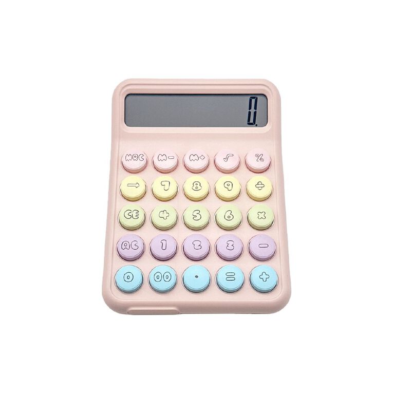 WS Desktop Calculator Pastel Yellow, , hi-res