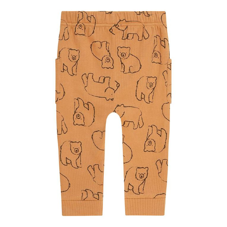Young Original Babies' Cosy Inner Pants, Brown Light, hi-res
