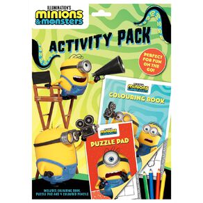 Universal: Minions And Monsters Activity Pack