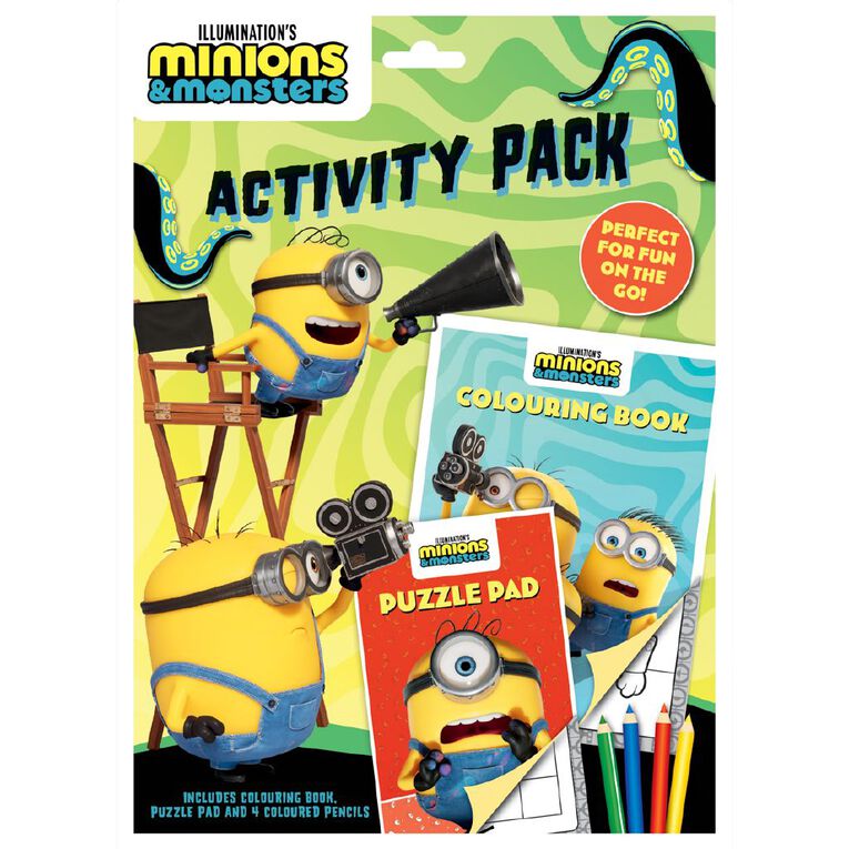 Universal: Minions And Monsters Activity Pack, , hi-res
