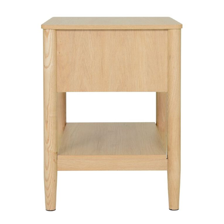 Living & Co Emerson Bedside Table Natural, , hi-res