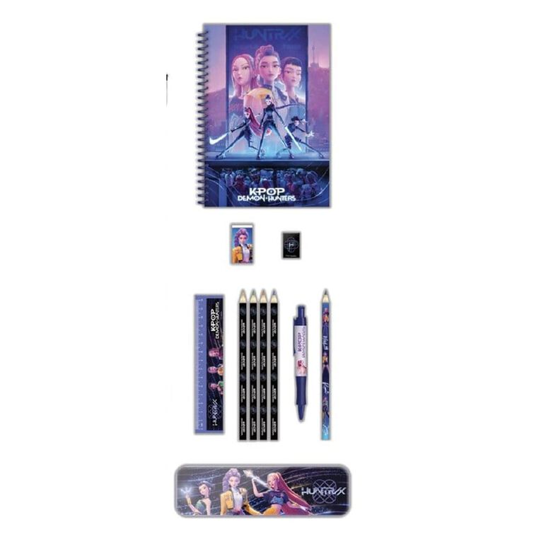KPop Demon Hunters Bumper Stationery Set, , hi-res