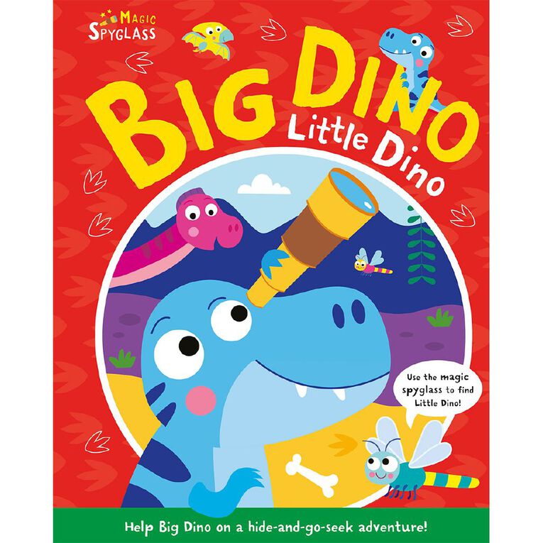 Seek And Find Spyglass: Big Dino Little Dino by Imagine That, , hi-res