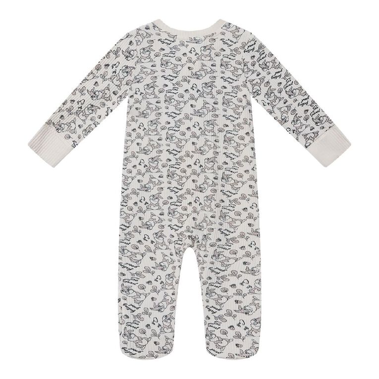Disney Babies' 2 Way Zip All-in-One, Cream, hi-res