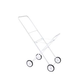 Living & Co Laundry Basket Trolley White