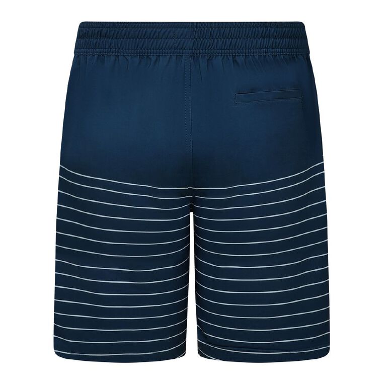 H&H Men's Stretch 9 Inch Boardshorts, Blue Dark, hi-res