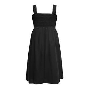 H&H Plus Women's Shirred Maxi Dress