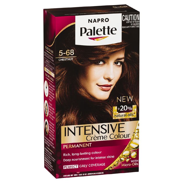 Napro Palette Hair Colour Chestnut 5-68, , hi-res