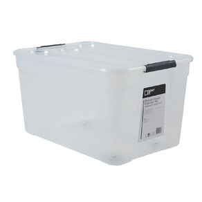 Sort It Modular Storage Organiser Clear 90L