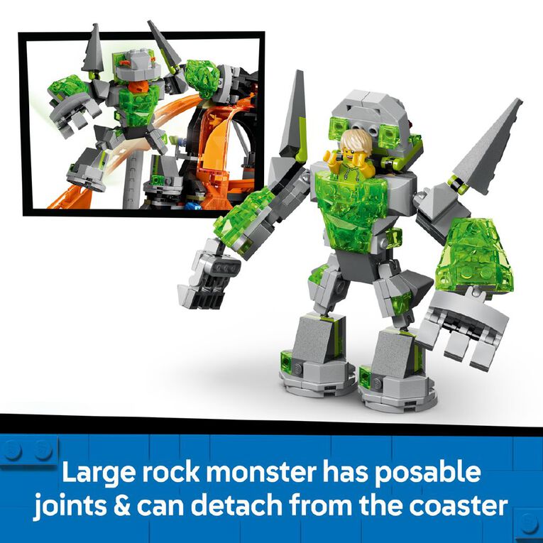 LEGO CITY Lava Land Roller Coaster Park 60501, , hi-res