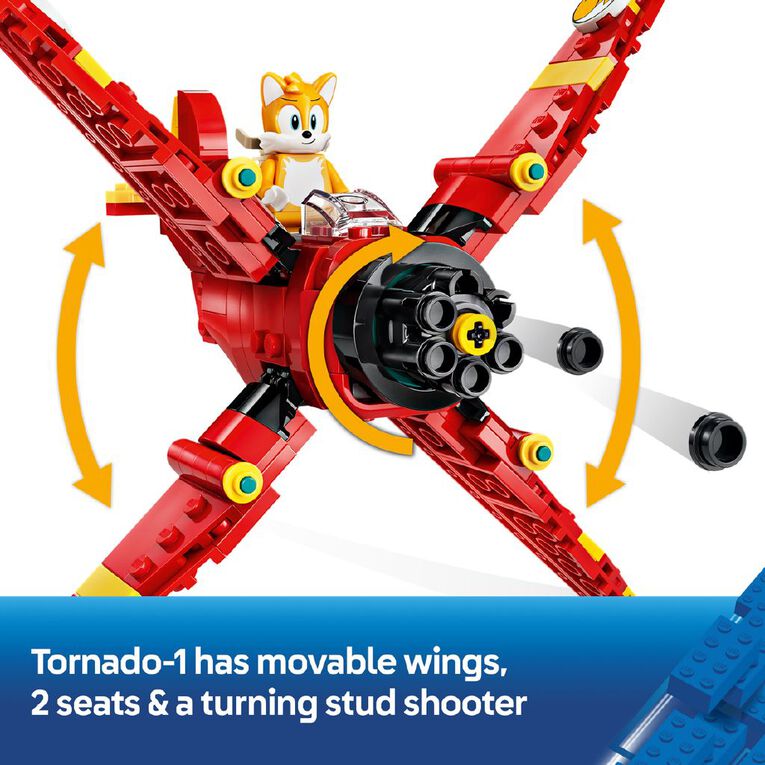 LEGO Sonic Tails' Tornado-1 77119, , hi-res