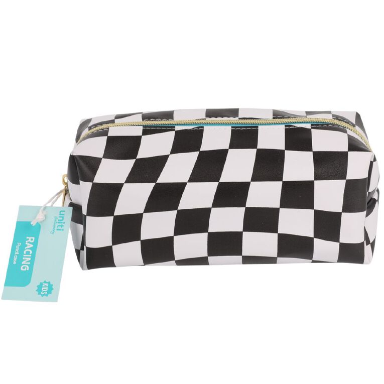 Uniti Kids Check Pencil Case, , hi-res