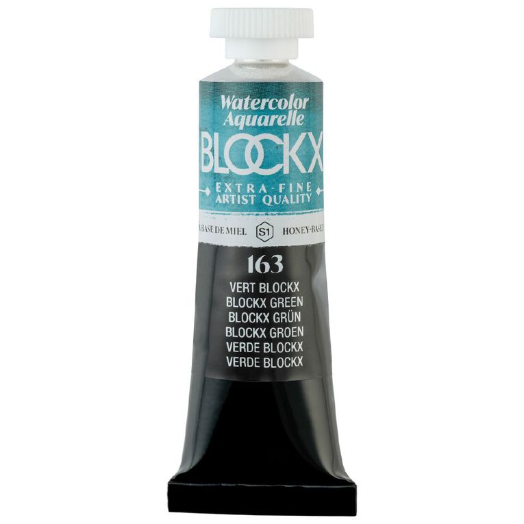 BLOCKX Watercolour Tube 15ml S1 163 Green, , hi-res