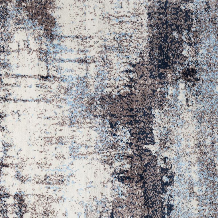 Living & Co Textured Rug Blue 160cm x 230cm, , hi-res