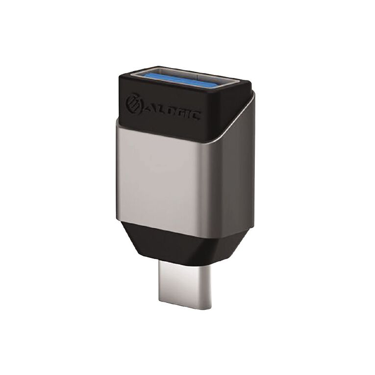 Alogic Ultra Mini USB-C to USB-A Adapter Silver, , hi-res