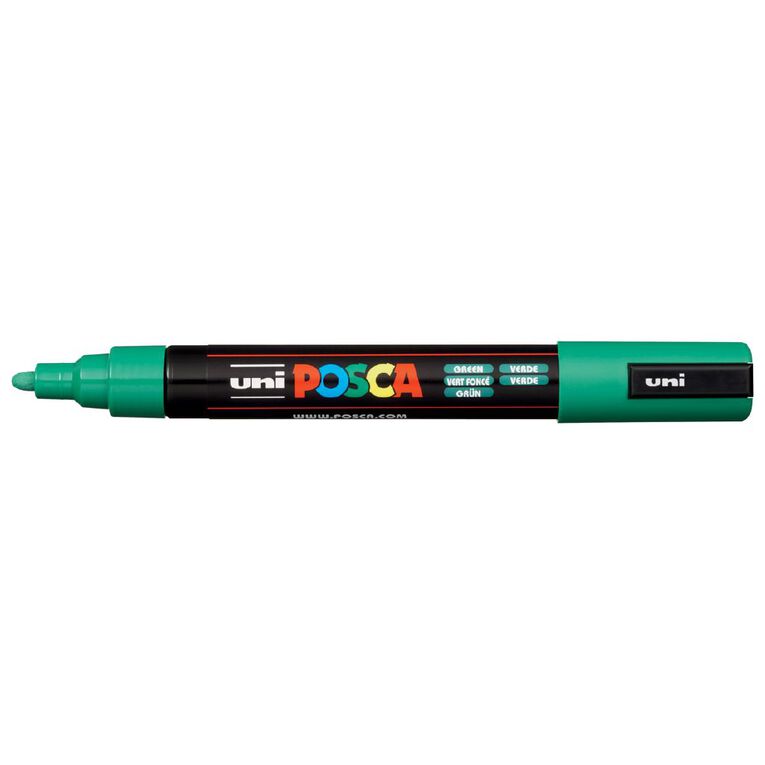 Uni Posca Marker 1.8-2.5mm Medium Green, , hi-res