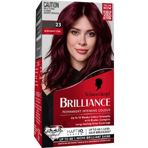 Schwarzkopf Brilliance Hair Colour Burgundy Chic 23