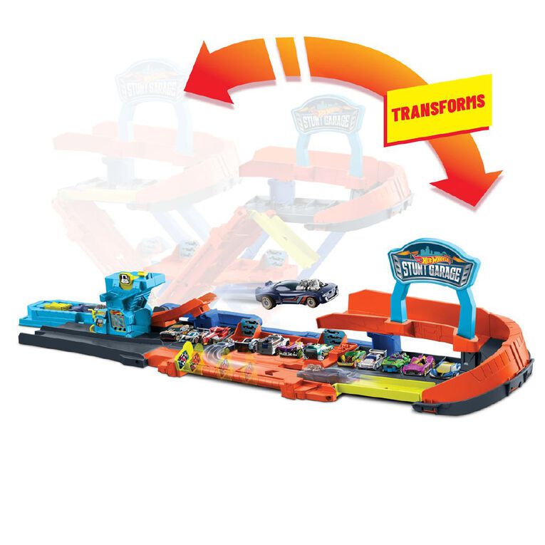 Hot Wheels City Transforming Stunt Garage, , hi-res