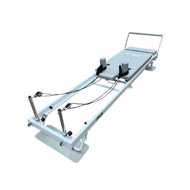 Fila Large Pilates Reformer Machine Grey, , hi-res