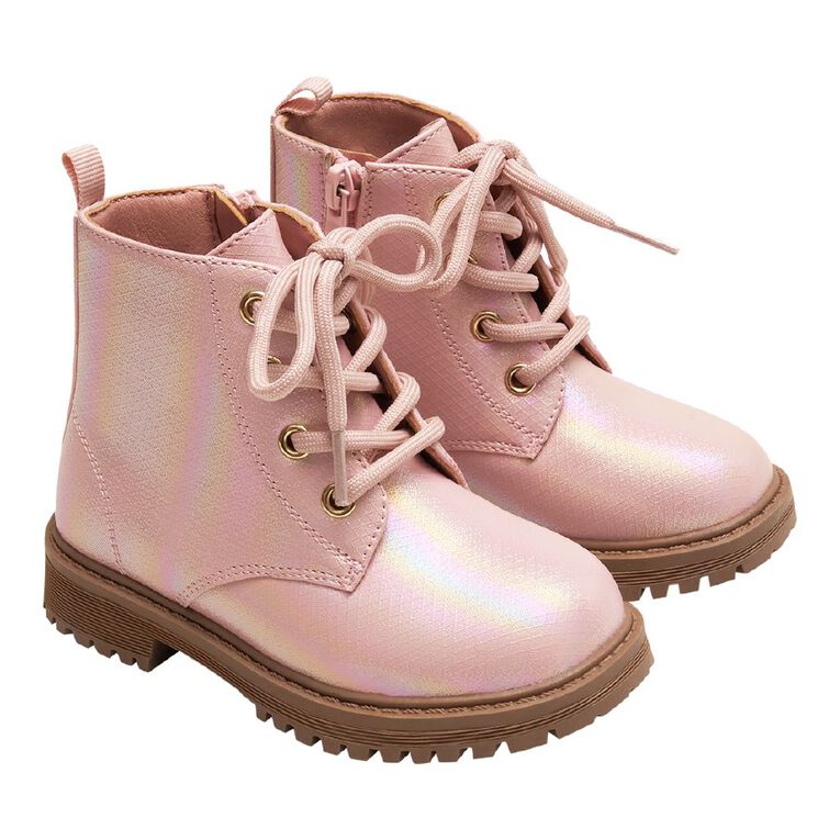 Young Original Junior Kids' Piper Boots, Pink, hi-res