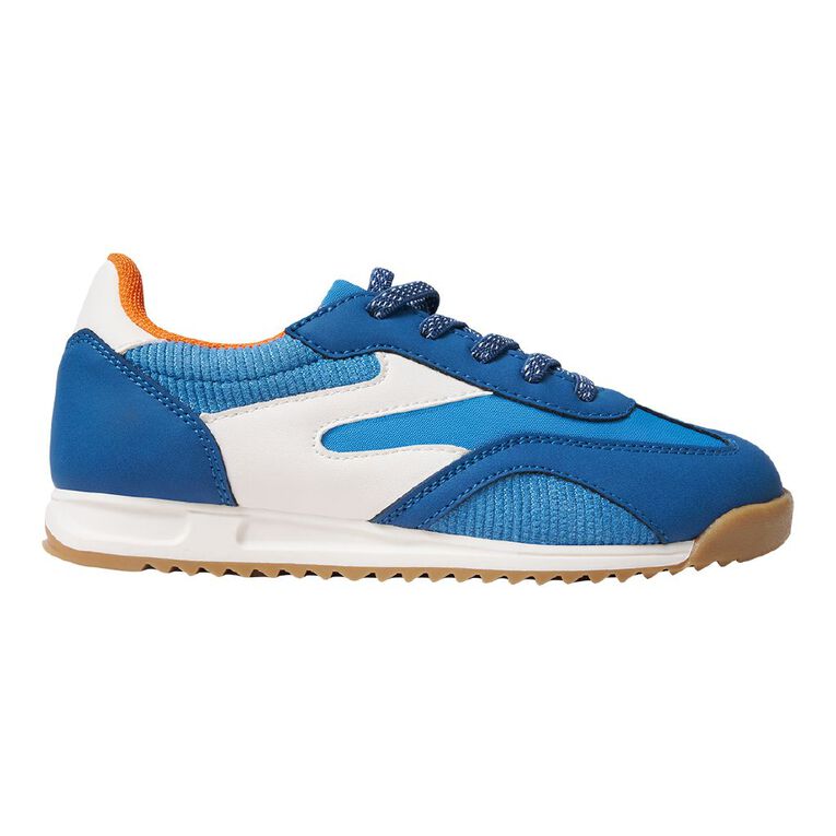 Young Original Senior Kids' Easy Sneakers, Blue, hi-res