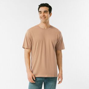 H&H Men's Regular Fit Plain Tee