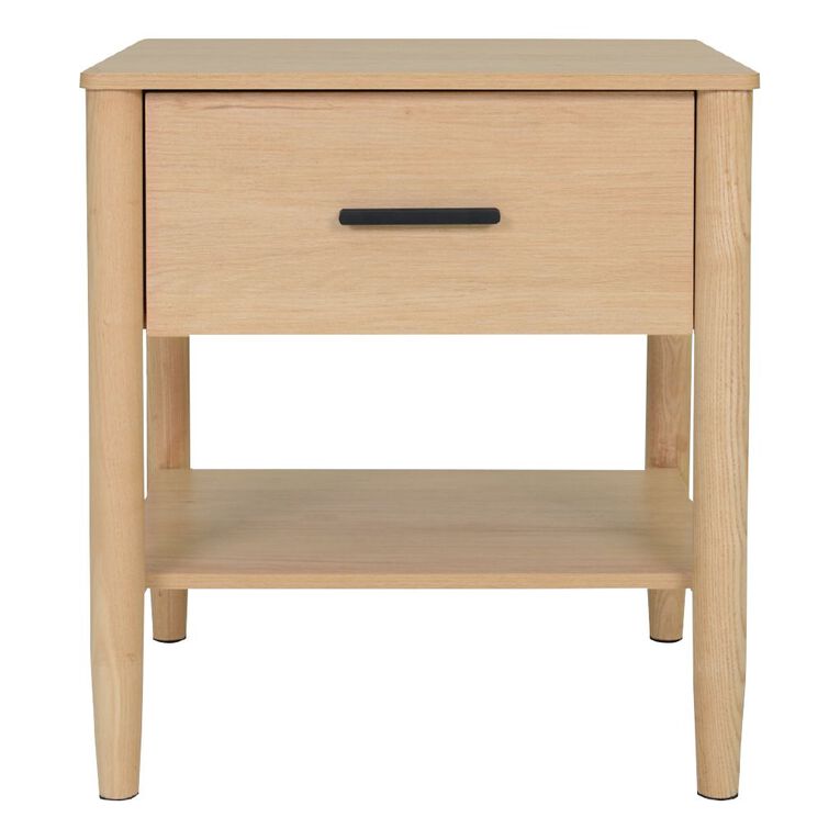 Living & Co Emerson Bedside Table Natural, , hi-res