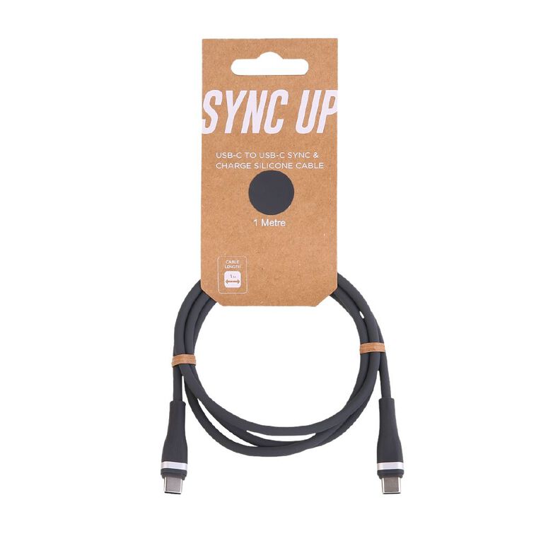 Tech.Inc USB-C To USB-C Cable 1M Space Black, , hi-res