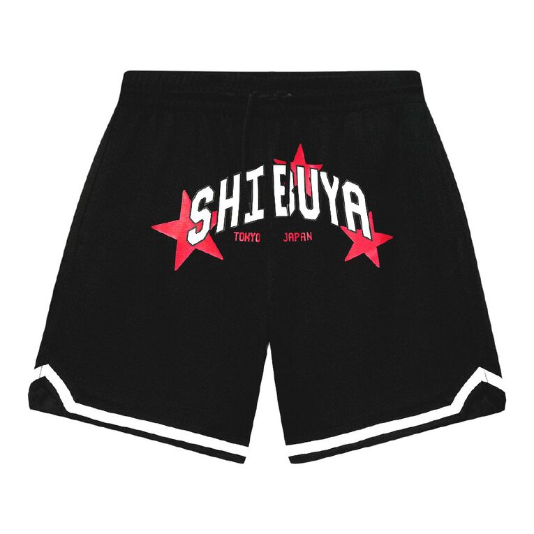 Young Original Basketball Shorts, Black, hi-res