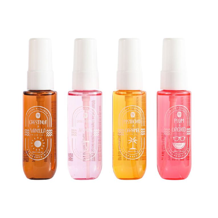 VV Love Summer Island Fragrance Mist Set 4 Pack, , hi-res