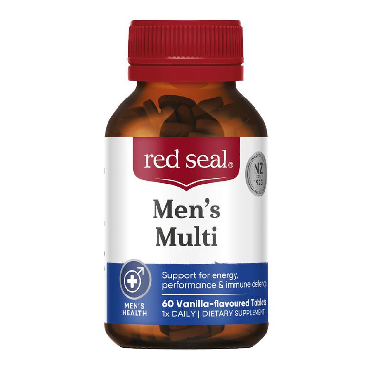 Red Seal Men's Multi Vitamins 60s, , hi-res