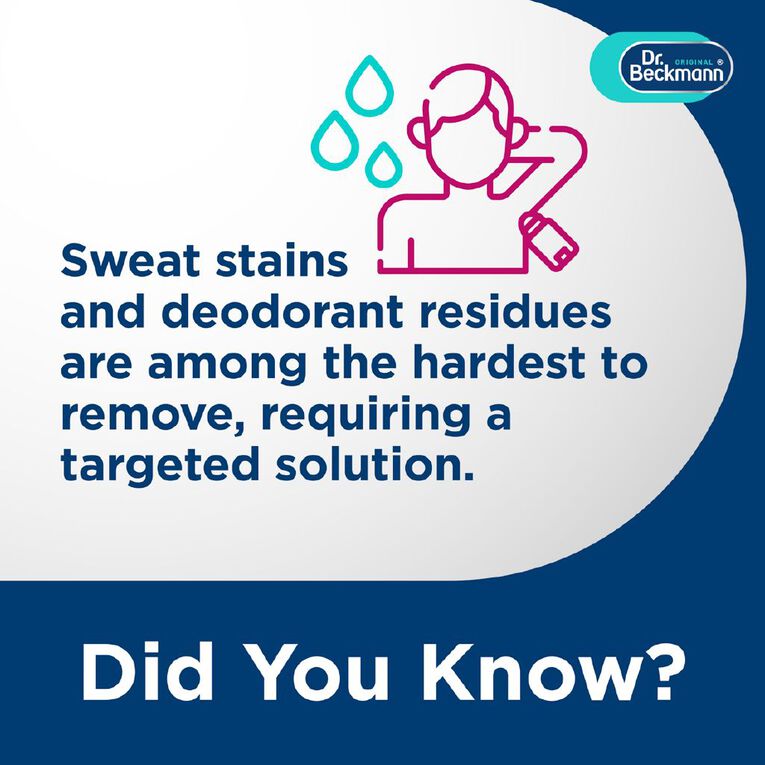 Dr Beckmann Deo and Sweat Stain Remover 500ml, , hi-res