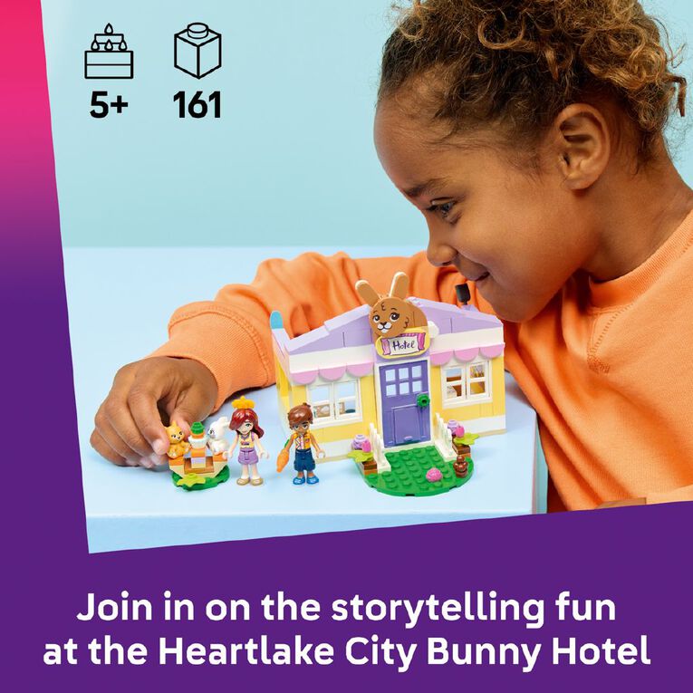 LEGO Friends Heartlake City Bunny Hotel 42679, , hi-res