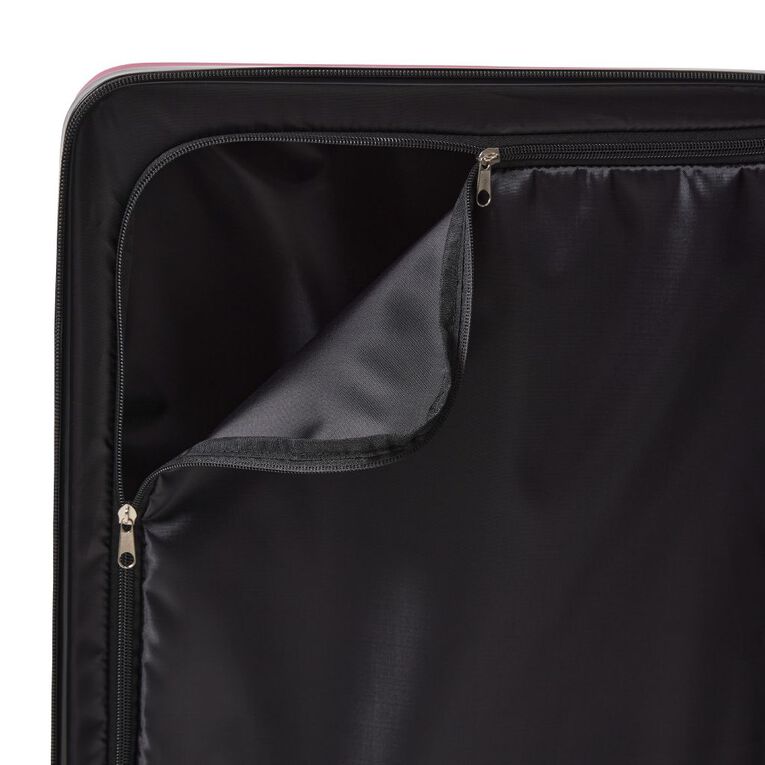 Living & Co 50cm Hard Carry On Suitcase Burgundy, , hi-res