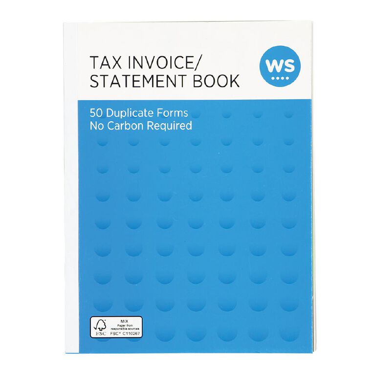 WS Invoice/Statement Book A5Dl Ncr 50 Forms Green Mid, , hi-res