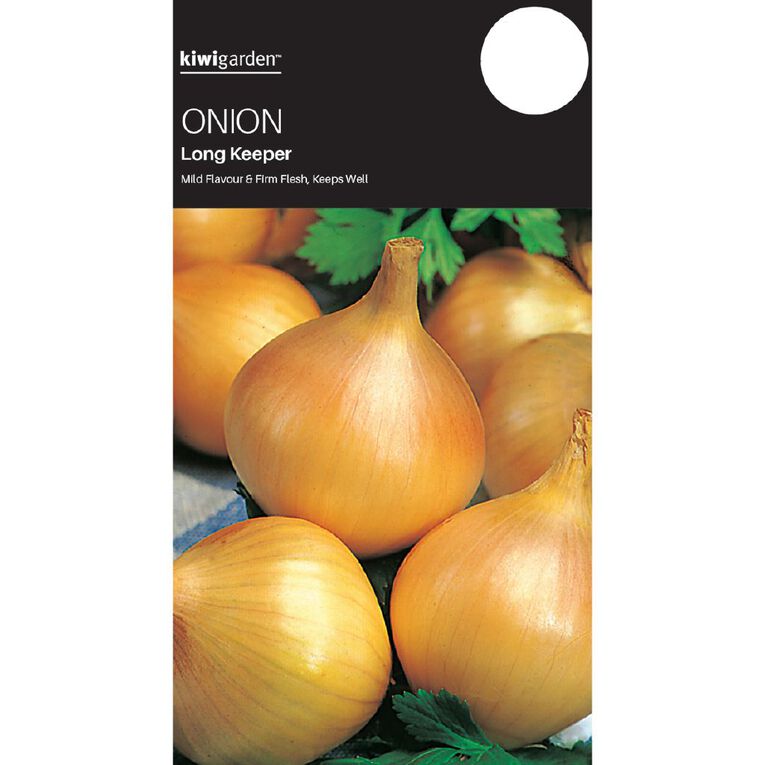 Kiwi Garden Onion Long Keep Seeds, , hi-res
