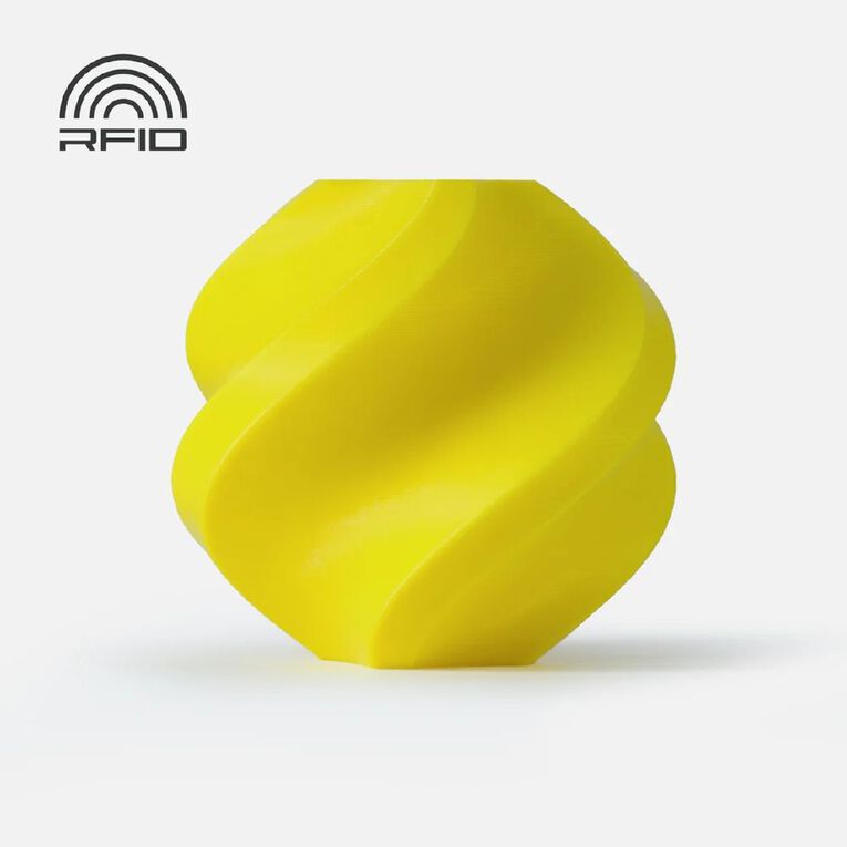 Bambu Lab PLA Basic-Yellow With Spool, , hi-res