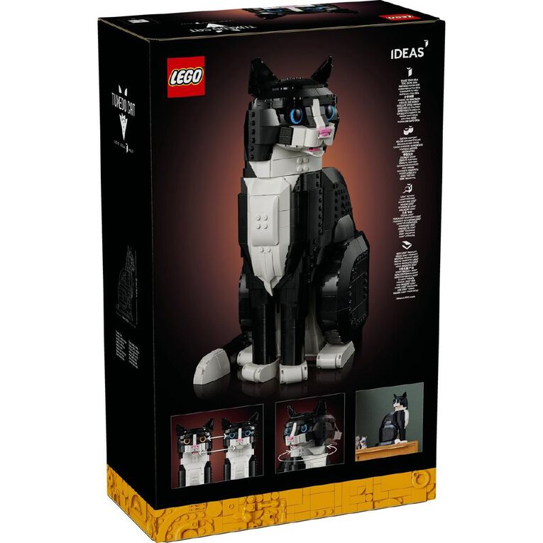 LEGO IDEAS Tuxedo Cat 21349, , hi-res