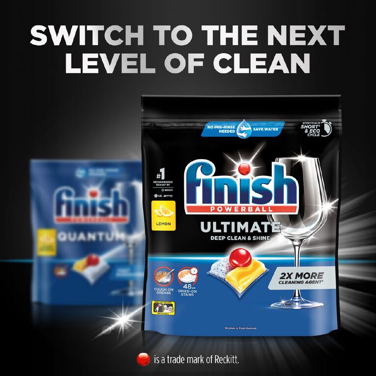 Finish Quantum Dishwash Tablets 18 Pack, , hi-res