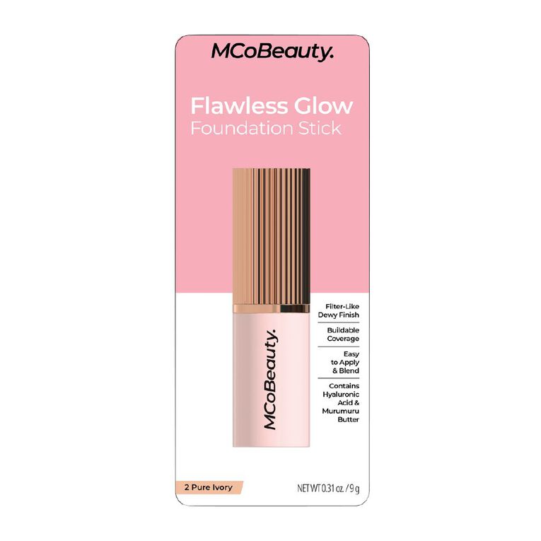 MCoBeauty Flawless Glow Foundation Stick - 2 Fair, , hi-res