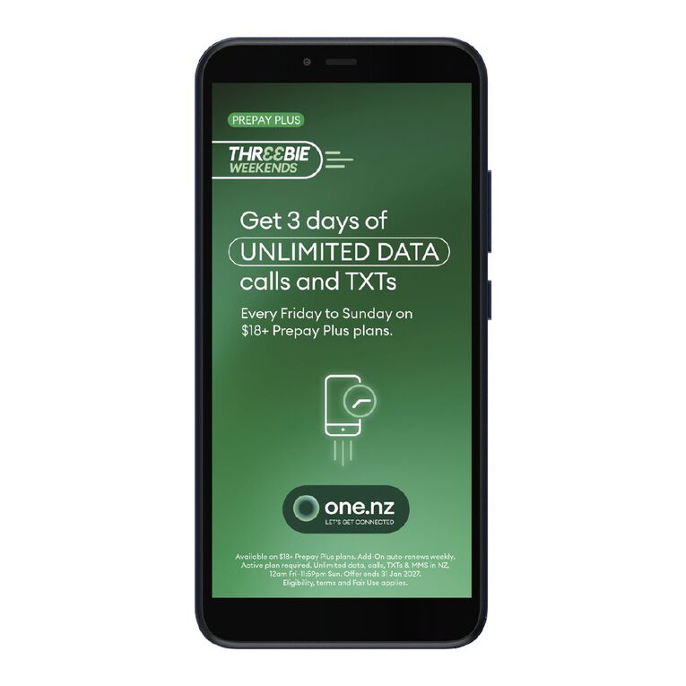 One NZ Smart Lite 4G with One NZ SIM Dark Blue, , hi-res